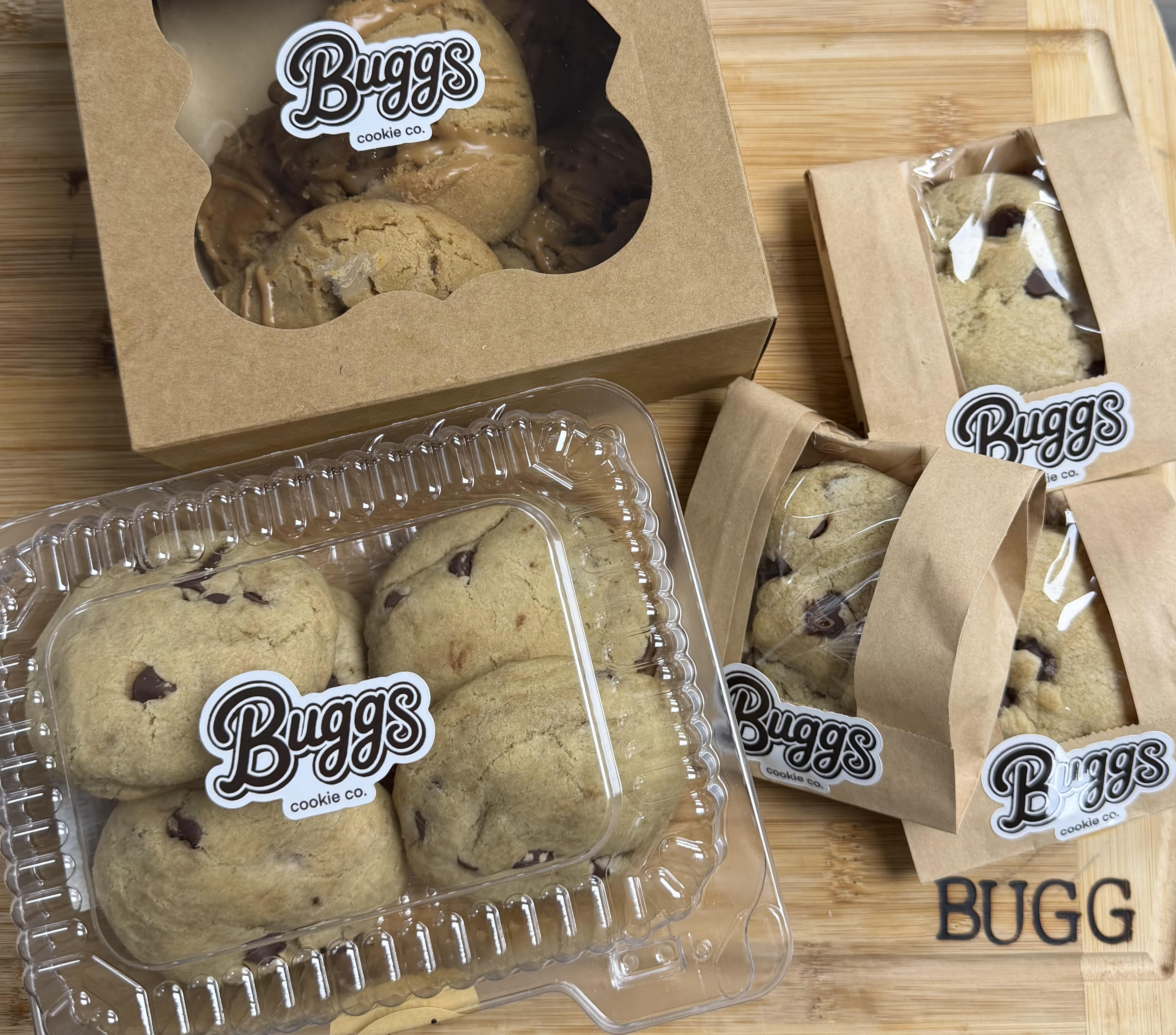 Fresh baked cookies from Buggs Cookie Co.