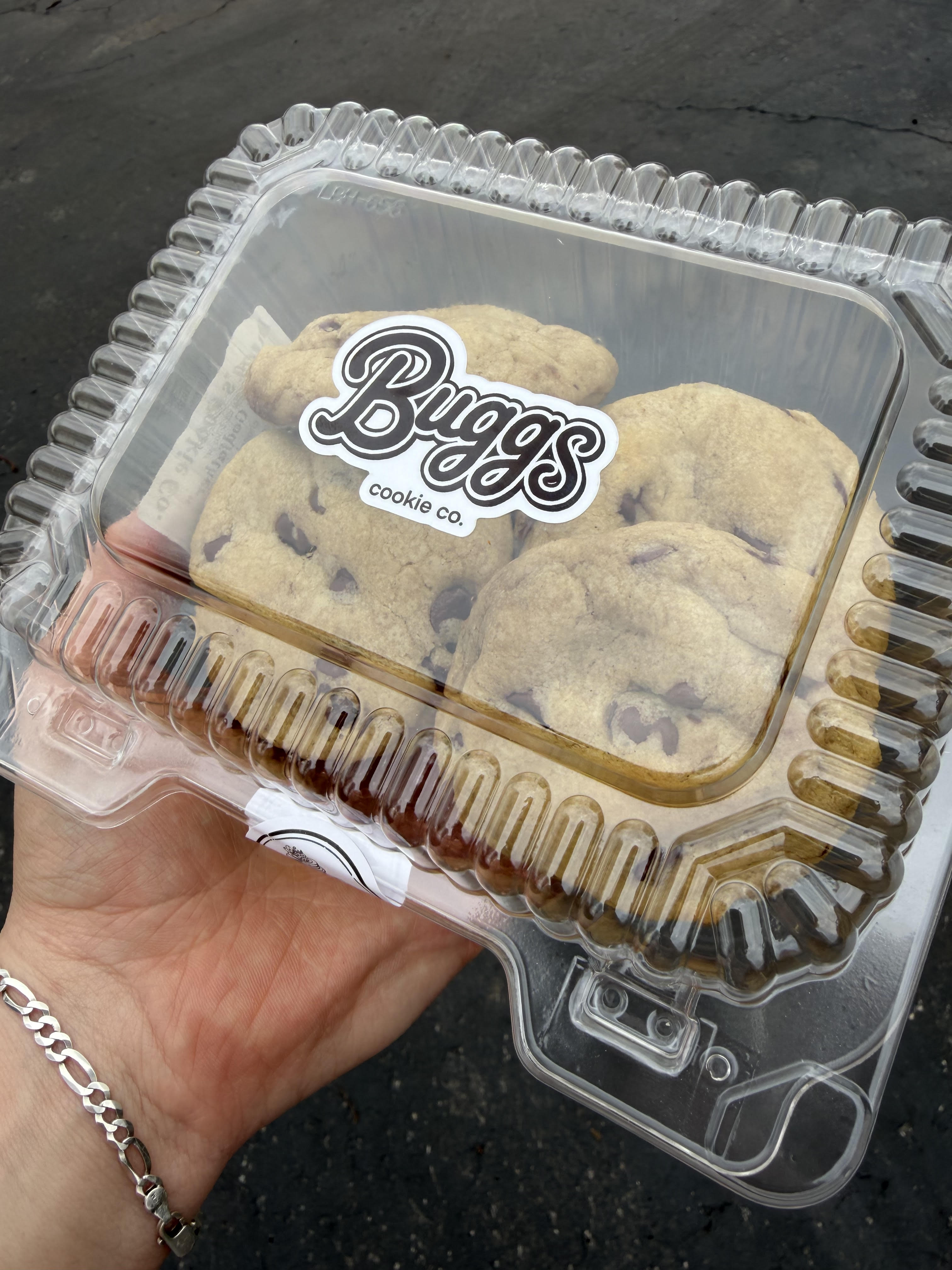 Fresh baked cookies from Buggs Cookie Co.
