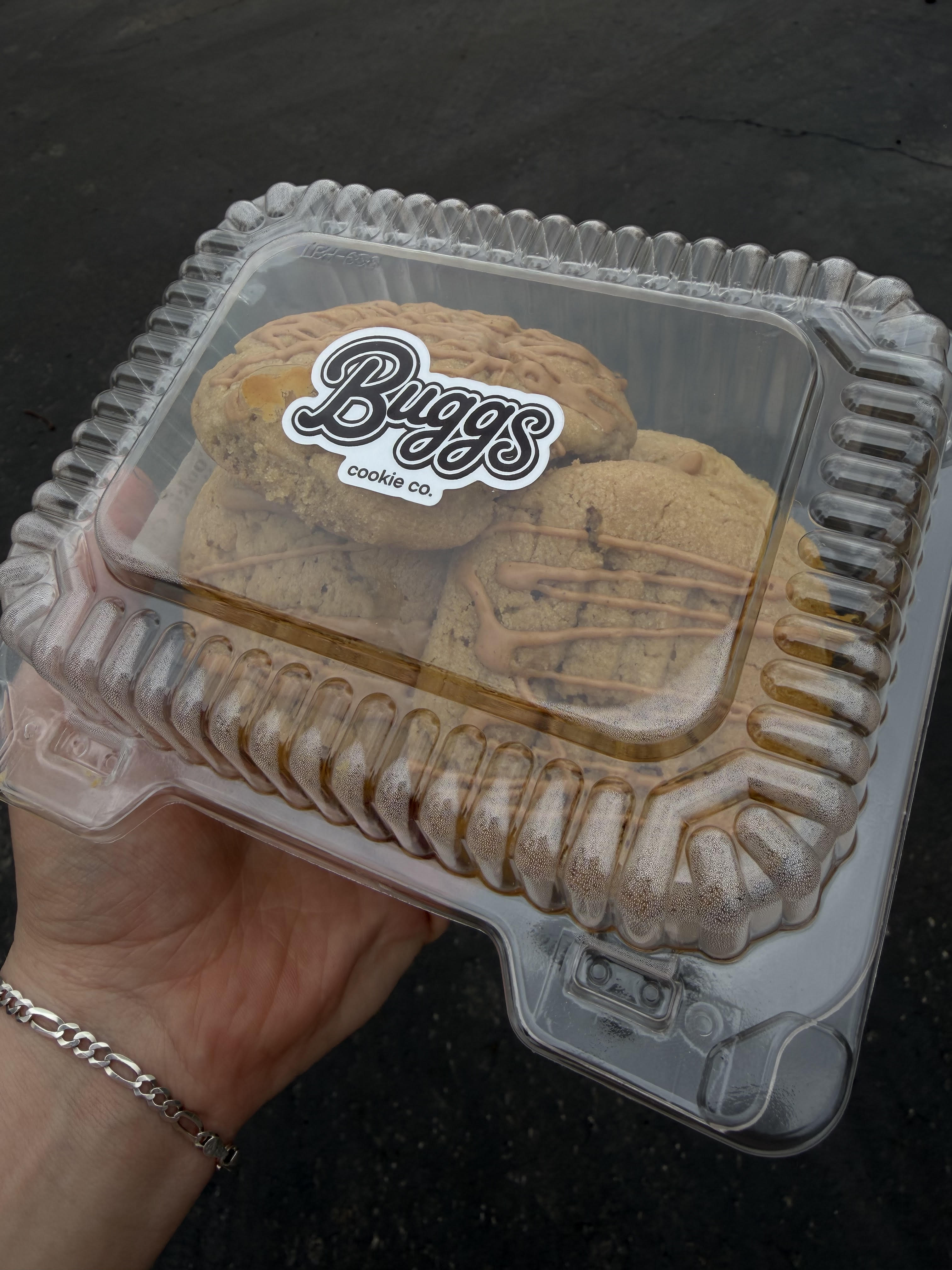 Fresh baked cookies from Buggs Cookie Co.
