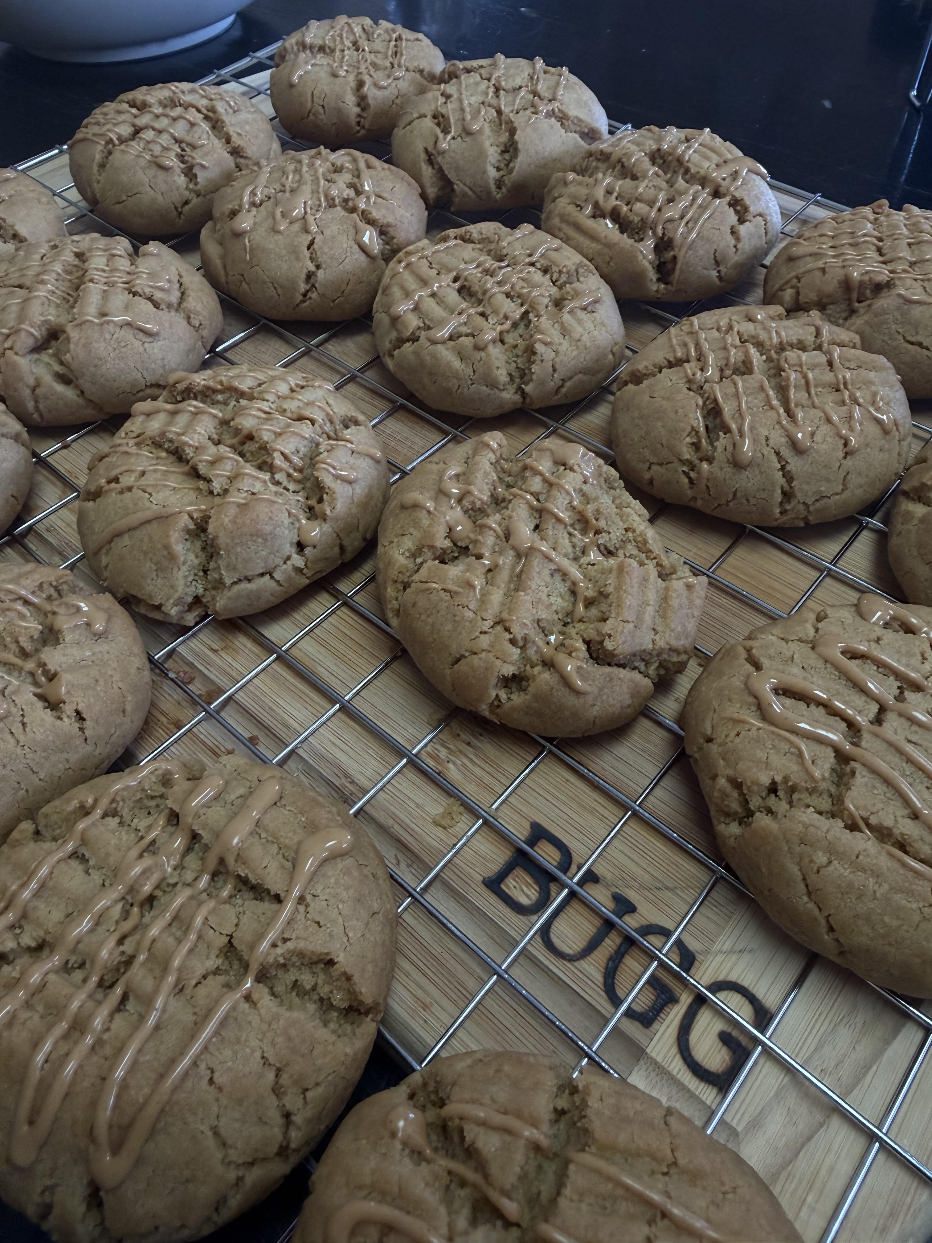 Fresh baked cookies from Buggs Cookie Co.