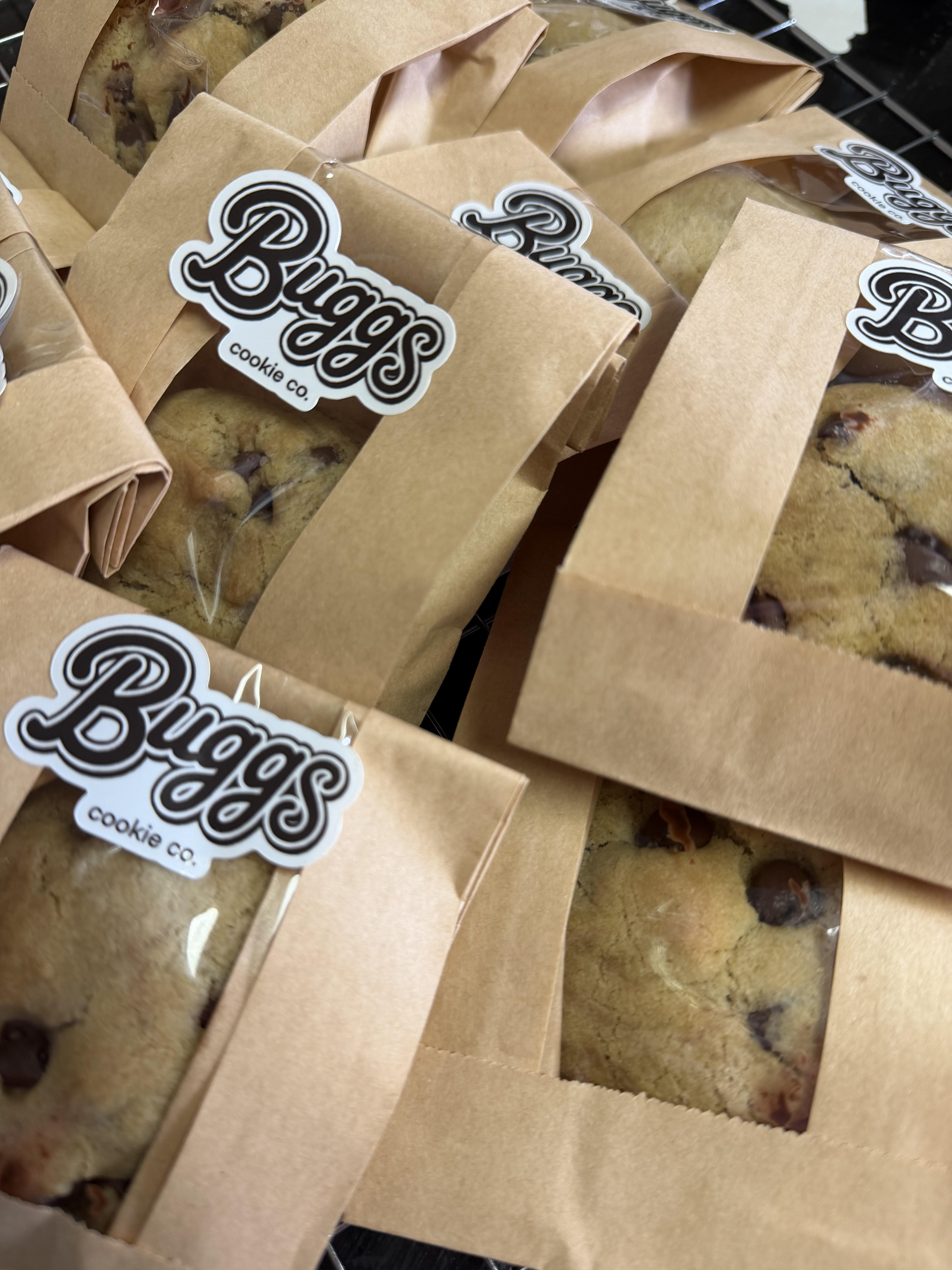 Fresh baked cookies from Buggs Cookie Co.